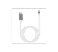 Adaptateur AV numérique Lightning vers HDMI haute définition, conception intelligente et durable pour la duplication d'écran sur un téléviseur
