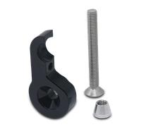 Adaptateur avec Vis pour Rétroviseur Embout de Guidon CNC Racing M8