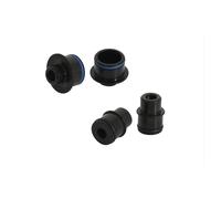 Adaptateur axe d'attelage Massi HH12 QR Noir