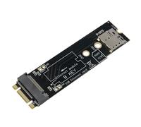 Adaptateur B & M 2280 vers B pour module réseau avec protocoles PCIe et câble USB compatible cartes mères adaptateurs PCIe