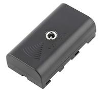 Adaptateur Batterie Factice Alimentation CA, Compatible NP - F550 F570 F750 F970, Léger et Durable - Décodage Complet sans Erreur, Alimentation Externe pour Éclairage Vidéo