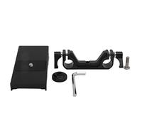 Adaptateur Batterie NP - F970, Plaque 15mm Aluminium Noir - Alimentation Continue DC, Fixation Rail 15mm Photo - Vidéo