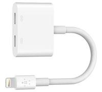 Belkin lightning audio + charge rockstar - câble de recharge/audio - l