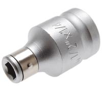 Adaptateur BGS Avec Boule De Maintien 12,5 (1/2) Pour 6,3 (1/4) 8201