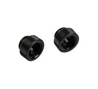 Bitspower Touchaqua Lot de 2 adaptateurs G1/4 Zoll AG vers G1/4 Zoll IG Noir