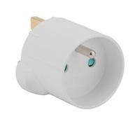 Adaptateur blanc France vers Grande-Bretagne ZENITECH