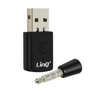 Adaptateur Bluetooth 4.0 PS4 Transmetteur / Récepteur USB Microphone LinQ - Noir