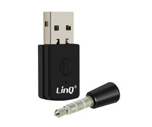 Adaptateur Bluetooth 4.0 PS4 Transmetteur / Récepteur USB Microphone LinQ Noir