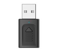 Adaptateur Bluetooth 4 en 1 5.0 USB avec émetteur et récepteur Bluetooth sans fil, pour musique et audio TV, et adaptateur AUX 3,5 mm portable.