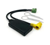 Adaptateur Bluetooth 5.0 avec filtre antiparasite contre le bruit du moteur compatible avec Audi MMI 3G System A4 A6 Q5 Q7 A5 S5 Interface musicale sans fil pour port AMI Avec démontage renforcé