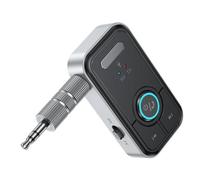 Adaptateur Bluetooth 5.3, dongle jack 3,5 mm, émetteur-récepteur 2 en 1 pour audio - Noir