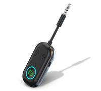 Adaptateur Bluetooth 5.3, émetteur 2 en 1, émetteur Bluetooth, récepteur Bluetooth, adaptateur jack 3,5 mm, prend en charge deux appareils pour avion, TV, casque, voiture et plus encore