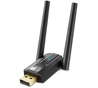 Adaptateur Bluetooth 5.4 pour PC, dongle USB Bluetooth avec portée de 150 m, Plug and Play, compatible avec Windows 11/10/8.1/7, pour casque, clavier, souris, Bluetooth stéréo