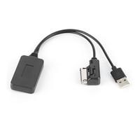 Adaptateur Bluetooth AMI MMI Câble Aux avec Alimentation USB Adapté pour A5 8T A6 4F A8 4E Q7 7L