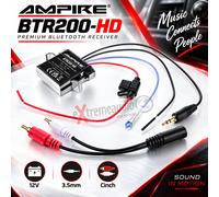Adaptateur Bluetooth Ampire BTR200-HD pour véhicules 12 volts, jack 3,5 mm, RCA