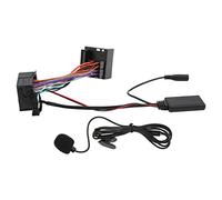 Adaptateur Bluetooth AUX 12 Broches ABS Bluetooth 5.0 Câble Audio AUX de Voiture avec Microphone Streaming de Musique Mains Libres pour 207 307 308 407 C2 C3 C4 RD4