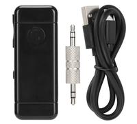 Adaptateur Bluetooth auxiliaire pour voiture et maison, puce Bluetooth 5.3 avec appels mains libres et microphone intégré, faible bruit statique,