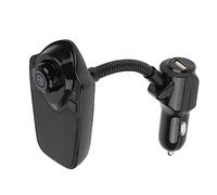 Adaptateur Bluetooth de Voiture 4 en 1 et Lecteur MP3 pour appareils intelligents et iOS Android, émetteur Radio à écran LCD numérique Couleur avec AUX, Carte TF et Prise en