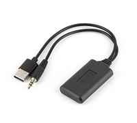Adaptateur Bluetooth Jack,Bluetooth E90,Cable O Bluetooth,Cable O Adaptateur Bluetooth Aux,Cable O Aux De Voiture 3,5 Mm/0,14 Pouces Adaptateur De R¡§|Cepteur Bluetooth sans Fil HiFi Musique ¡§|R¡§|