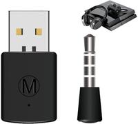 Adaptateur Bluetooth PS4 - Adaptateur Headsets Bluetooth Mini USB 4.0 Mini Microphone sans Fil Dongle Bluetooth Adaptateur USB pour Casque sans Fil PS4.[V19]