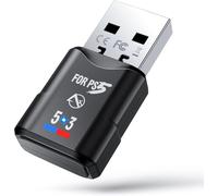 Adaptateur Bluetooth PS5,adaptateur Bluetooth USB 5.3,émetteur audio sans fil pour PS4/5 Switch PC pour connecter des écouteurs,des écouteurs et des haut-parleurs,connexion double appareil