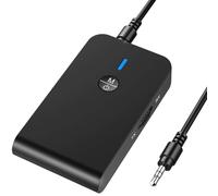 Adaptateur Bluetooth Récepteur Bluetooth Transmetteur BT 5.0 3.5mm AUX-In TX / RX Adaptateur audio sans fil portable 260mAh