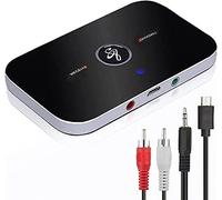 Adaptateur Bluetooth Récepteur Émetteur Récepteur Bluetooth 5.0 Transmetteur Bluetooth USB Adaptateur Audio 3.5mm 2-en-1 Adaptateur Bluetooth pour TV/Ordinateur/Écouteurs/Orateur