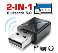Adaptateur Bluetooth sans fil USB, alimentation sans effort, prise audio jack 3,5 mm pour système stéréo domestique, transforme instantanément