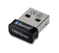 Adaptateur Bluetooth Trendnet TBW-110UB, USB Type-A, 0.3 Mbit/s, Noir, 14.9x17.4x7.1mm, pour Ordinateur Portable, Conforme Spécifications Bluetooth
