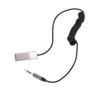 Adaptateur Bluetooth USB avec prise jack 3,5 mm, récepteur AUX, microphone intégré, appels mains libres, connexion stable, Plug and Play,