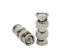 Adaptateur BNC mâle à femelle, convertisseur coaxial RF à Angle droit de 90 degrés(Type 2,4PCS)