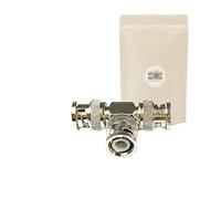 Adaptateur BNC T 3 Prise Male coaxial Doubleur Splitter Y Diviseur connecteur s Video Composite et SDI ADAPTOUT Marque FRANÇAISE