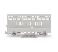 WAGO 221-482 Borne de raccordement flexible: 0.20-4 mm² rigide: 0.20-4 mm² Nombre de pôles: 2 transparent, blanc
