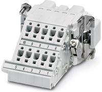 Adaptateur-bornier Contenu: 5 pc(s) Phoenix Contact HC-B 10-A-DT-PEL-M 1648403