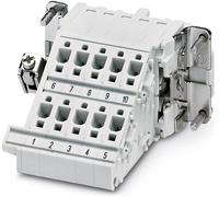 Adaptateur-bornier Contenu: 5 pc(s) Phoenix Contact HC-B 10-A-DT-PER-F 1648416