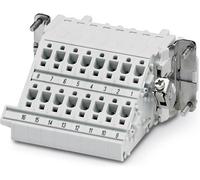 Adaptateur-bornier Contenu: 5 pc(s) Phoenix Contact HC-B 16-A-DT-PEL-F 1648432