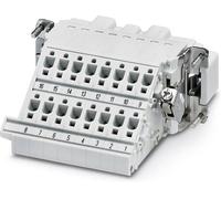 Adaptateur-bornier Contenu: 5 pc(s) Phoenix Contact HC-B 16-A-DT-PEL-M 1648445