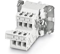 Adaptateur-bornier Contenu: 5 pc(s) Phoenix Contact HC-B 6-A-UT-PEL-F 1648018