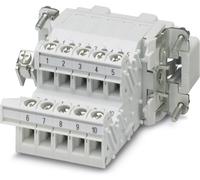 Adaptateur-bornier HC-B 10-A-UT-PER-M Phoenix Contact Contenu: 5 pc(s)