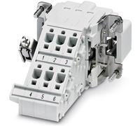 Adaptateur-bornier HC-B 6-A-DT-PER-M Phoenix Contact Contenu: 5 pc(s)