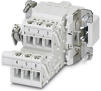 Adaptateur-bornier HC-B 6-A-UT-PER-M Phoenix Contact Contenu: 5 pc(s)