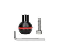 Adaptateur boule avec 20 vis de 1/4" - Adaptateur de montage à tête fixe pour plateau sous-marin - Support de poignée - Lumière clignotante étendue - Tête de caméra robuste