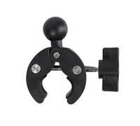 Adaptateur boule de 2,5 cm pour support de guidon de guidon, compatible avec les supports RAM Mounts B Size Double Socket Arm et support de téléphone pour vélo moto