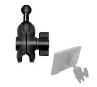 Adaptateur boule de 25 mm à 17 mm pour supports RAM de taille B, support GPS Garmin 17 mm pivotant à boule (bras double prise : long 6,1 cm)