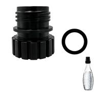 Adaptateur Bouteilles En Verre Adaptateur Connecteur Rapide Ajustement Pour Terra Sodastream 0.7 L Les Vapeur D'eau Maker Connexion Rapide Bouteilles En Verre Bouteille