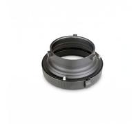 Adaptateur Bowens vers Elinchrom, Bague de Fixation pour Flash de Studio Monolight, avec Anneau de Montage Métallique pour Grille de Parapluie Softbox