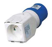 Adaptateur brochage industriel/domestique GEWISS