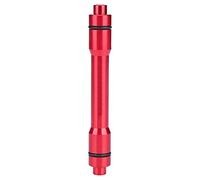 Adaptateur brochette 15mm à 9mm Libération Rapide Brochettes Adaptateur de moyeu à axe traversant pour Avant Tube Tige (Rouge)
