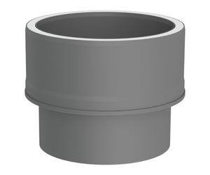 Adaptateur buse - conduit de cheminée - gris - Tecnovis TEC-Protect 150mm