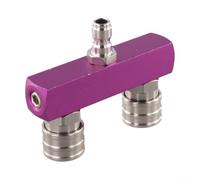Adaptateur Buse Métal Double Sortie 5000 PSI(without nozzle purple)